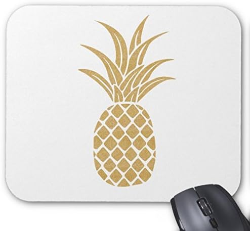 Gold Pineapple Mousepad