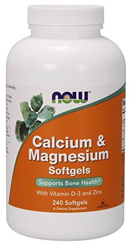 NOW Foods - Calcium-Magnesium with Vitamin D and Zinc - 240 Softgels