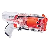 Strongarm Nerf N-Strike Elite Toy Blaster with Rotating Barrel, Slam Fire, and 6 Official Nerf Elite Darts for Kids, Teens, and Adults (Amazon Exclusive) (Renewed)