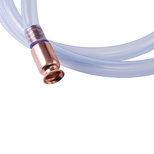 SUYIZN Siphon Hose Pump, Shaker Siphon, Moves Up to 3.5 Gallons Per Minute - Perfect for Transferring for Gas, Fuel, Oil