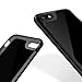 Caseology Waterfall for Apple iPhone 8 Case (2017) / for iPhone 7 Case (2016) - Minimal & Transparent - Jet Black