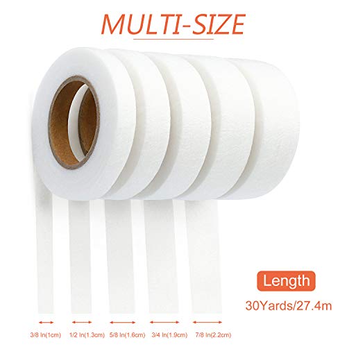 Fabric Fusing Tape Stitch Fusible Bonding  Hem Ironon Adhesive Tape Hemming Tape for Clothes