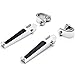Krator KM012-C Foot Peg (Chrome Anti-Vibrate Engine Guard w/Clamps for Harley Softail Touring)
