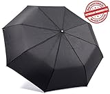 Kolumbo Unbreakable Travel Umbrella Wind Tested 55MPH, Beware of Knockoffs, Innovative & Patent Pending, Auto Open Close, Won't Break If Inverted, Durability Tested 5000 Times