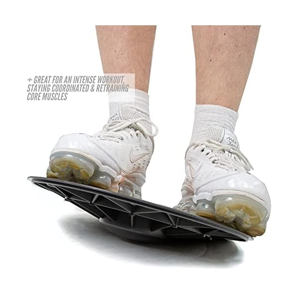 Phoenix-Fitness-Body-Balance-Board-Non-Slip-Round-Wobble-Board-36cm-Training-Balance-Board-Perfect-for-Core-Strength-Balance-Rehabilitation-Stability-Physio-Therapy-and-Coordination Phoenix Fitness Body Balance Board - Non-Slip Round Wobble Board - 36cm Training Balance Board Perfect for Core Strength…