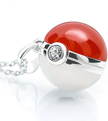 Amazon ポケットモンスター シルバー925 ネックレス コスプレ道具 アクセサリー アイテム Jk016シルバーチェーン Gsボール コスプレ 仮装 通販