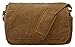 Sweetbriar Classic Vintage Messenger Bag - Original Heavyweight Cotton Canvas Shoulder Bag with Upgraded Features