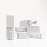 Klara Cosmetics Lip Glow Oil - Hydrating Lip Oil for Nourished, Glossy Lips - Lip Makeup with Hyaluronic Acid and Vitamin E - Coconut - 0.2 oz