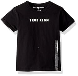 True Religion Boys' Little Branded Logo Tee