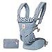 Ergobaby Carrier, Omni 360 All Carry Positions Baby Carrier, Blue Daisies