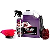 Adamâ€™s Wheel & Tire Cleaner - A Chemical Formula That Combines Our Wheel Cleaner & Tire & Rubber Into an All in One Formula - Works On Alloy Chrome Aluminum Clear-Coated Painted Rims (Collection)