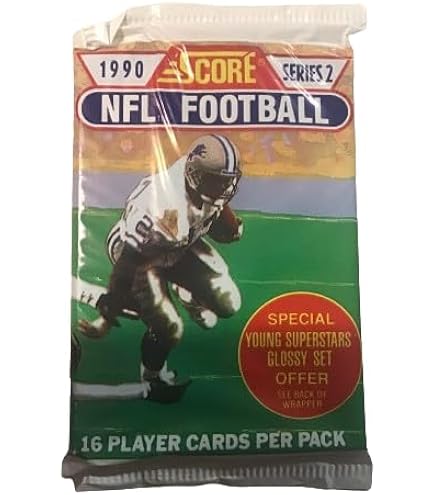 Amazon.com : 1990 Pro Set Official NFL Card Unopened Packs