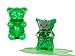 Skeleton Candles Gummy Bear Candle – Scented Green