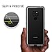 Huawei Mate 20 Case, VRS Design [Transparent] Clear Heavy Duty Protection [Crystal Chrome] Anti-Yellowing Acryl Back TPU Bumper Compatible with Huawei Mate 20 (2018)