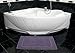 Utopia Towels Luxury Cotton Hotel-Spa Tub-Shower Bath Mat Floor Mat - (2 Pack, Plum, 21 x 34 Inches) - Washable Bath Rug Set - Luxury Size - Maximum Absorbency - Machine Washable