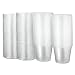 Plastimade Clear Disposable Plastic Portion Cups With Lids (100 Sets - 5.5 Oz) - Condiment, Sauce/Dip/Dressing, Souffle & Jello Shot Cups for Thanksgiving