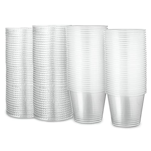 PlastiMade Clear Disposable Plastic Portion Cups With Lids (200 Sets