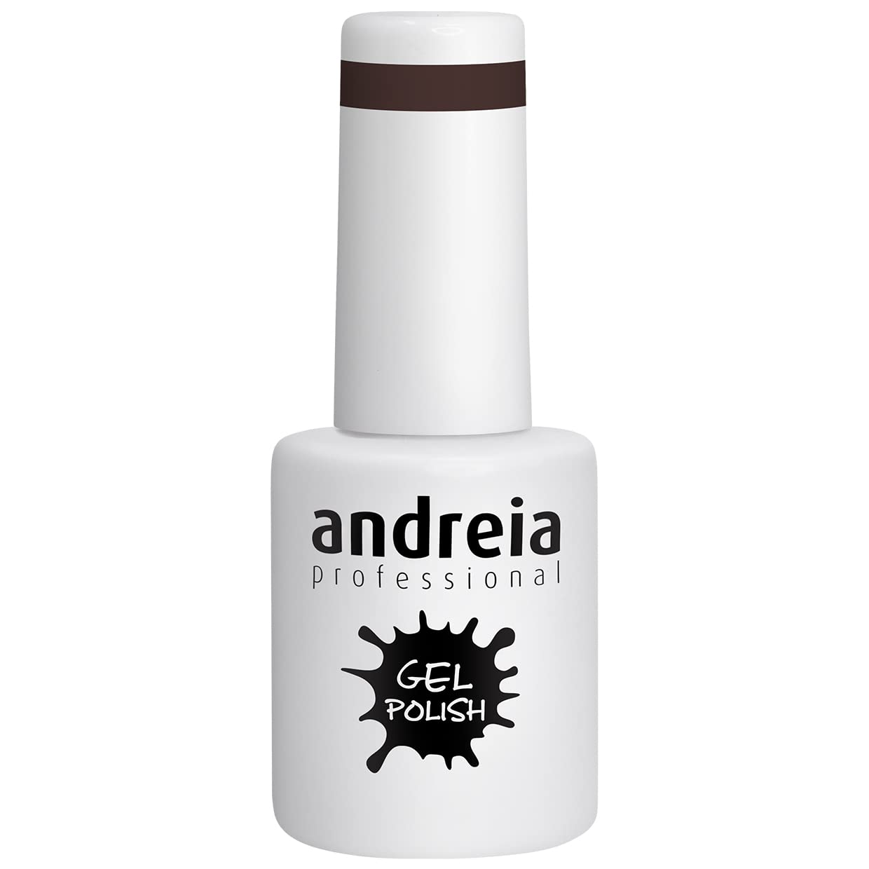 Andreia Semi-Permanent Nail Gel Polish for UV/LED Lamp - Intense Shine and 4 weeks Lasting French Manicure Nail Gel Varnish - Colour 239 Brown - Shades of Nude - 10.5 ml — image 1