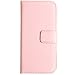 Apple iPhone 6/6s - Genuine Leather Folding Wallet Case (Baby Pink)