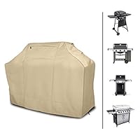 HOMEKOKO Waterproof BBQ Cover 600D Heavy Duty Barbecue Gas Grill Cover for Weber, Brinkmann, Char Broil(58 in.L x 24 in.W x 48 in.H)