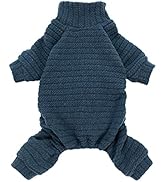 Fitwarm Turtleneck Knitted Dog Sweater Puppy Pajamas Thermal Doggie Winter Clothes Knitwear Pet C...