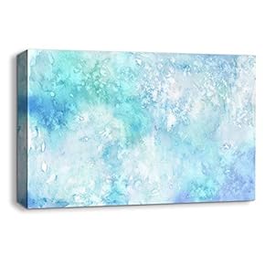 Canvas Wall Art Abstract Ink Feature...