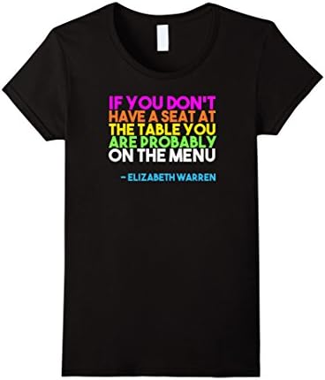 Womens If You Don't Have a Seat at the Table Shirt Medium Black