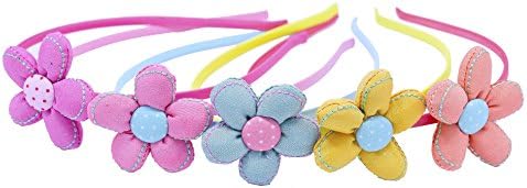 Jofook- Hair Flowers Hair Clip Headbands for Baby&amp;Girl 5 Colors