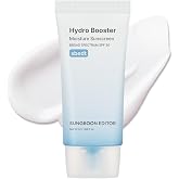 SUNGBOON EDITOR Hydro Booster Sunscreen, SPF 30,Non-Greasy, 1.69 fl.oz | Broad-Spectrum SPF 30, 200Da Collagen, Panthenol, Ceramide, Weightless Hydration, Daily Sunscreen, Korean Skin Care