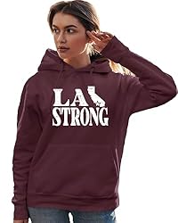 Go All Out X-Large Maroon Mens LA Strong Los