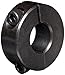Climax Metals 2C-050 Black Oxide Plated Steel Two-Piece Clamping Collar, 1/2