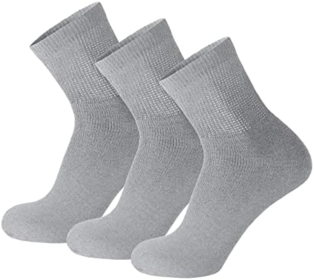 Brooklyn Socks Cotton Diabetic Quarter Length Athletic Sport Ankle