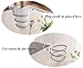 Lmeison Wall Mounted Hair Dryer, Bathroom Hair Care & Styling Tool Organizer Storage Basket, Aluminum Hanging Rack Organizer with 2 Cups for Flat Iron, Curling Wand, Hair Straighteners, Brushes