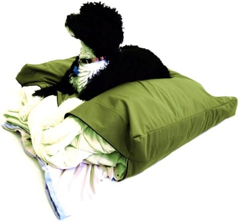 Premium 100% Waterproof Washable DIY "Design-It-Yourself" Dog Bed Cover; Hypoallergenic Made in USA (Sage Green, Extra Large; 44 x 38 x 6)