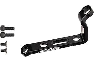 HOUSON Aluminum Disc Brake Adapter, for Post to Flat Mount Caliper – Universal for 160/180mm Discs (34/74mm Hole Spacing) 160