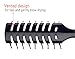 Mens Vented Hair Brush for Blow Drying, Anti Static Vent Hairbrush for Styling Fine, Curly, Wavy, Wet or Dry Hair