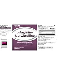 GNC L-Arginina L-citrulina