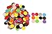 Life Glow 300 Pcs Polyester Felt Fabric Circle Round Felt Pads 1 inch Mixed Color Assortments for DIY Crafts Hair Accessories DIY Bags Decorations Felt Flowers