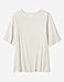 Amazon Brand - Daily Ritual Women's Plus Size Fluid Knit Elbow-Sleeve Boat Neck Shirt