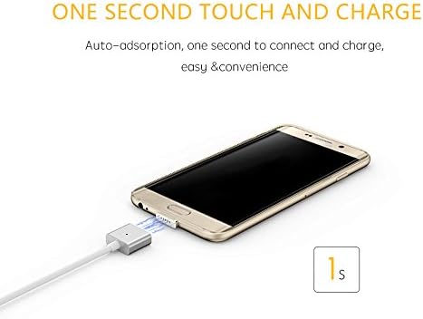 FREE MAGIC Micro USB Data and Sync Charger Cable for Android Samsung Moto HTC Huawei LG G4 G3, Sony Xperia Series Data Transfer(3.3ft, Silver)