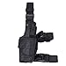 Molle Tactical Leg Holster, Drop Leg Gun Holster Adjustable Right Handed Tactical Drop Leg Thigh Gun Pistol Holster Pouch Pistol Drop Puttee Holder, Removable Wrap Around Thign Design for Men & Women