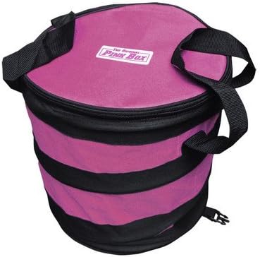 The Original Pink Box PB8FBB Foldable Bottle Bag, Pink