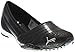 PUMA Women's Asha Alt 2 Shine Ballet Flat, Black/Drizzle, 7 B US