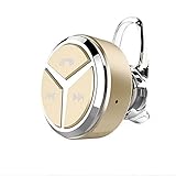 BAIDI(TM) Mini earbuds/in ear stereo wireless 4.1 bluetooth headset/headphone ultra small Invisible earphone for iphone/most smartphone/ipad/laptop etc (Golden)