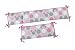 Disney Minnie Mouse Polks Dots 4 Piece Nursery Crib Bumper, Pink, Gray