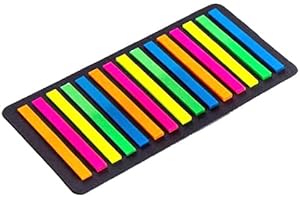 for Page Marker Planner Stickers Office School Stationery 300pcs Color Transparent Fluorescent Index Tabs Flags Sticky Note C