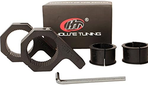 House Tuning 1.875" Tube Clamp 2 Pack , Roll Cage Holder Mount Clamp for Fog Light Bar (2pcs-1.875" Clamp)