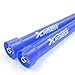 Jump Rope by xFitness | 10 Feet Fully Adjustable Premium Fast Speed Wire Cable | 10 Colors Available | Best For Cross Training, Double Under, MMA, Skipping, Boxing (Blue)