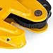 BestEquip 2T Plate Clamp 4400Lbs Plate Lifting Clamp Jaw Opening 0.6 inch Vertical Plate Clamp for Lifting and Transporting Yellow