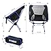 ENKEEO Camping Chair Folding Portable Mesh Picnic Seat with 330 lbs. Capacity, Backrest, Pocket and Carry Bag, for Fishing, Hiking, Picnic and Travel
